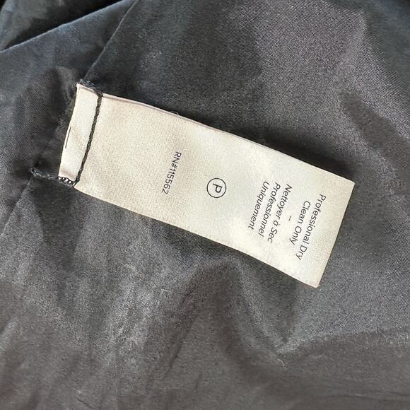 Cinq à Sept Black Ruffle Halter Dress Size 4 Cocktail Party Fit & Flare - Picture 5 of 6